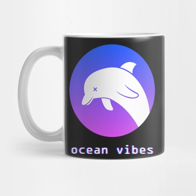 Ocean Vibes - Seapunk Vaporwave Aesthetic by MeatMan
